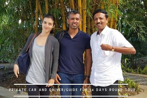 Location de voiture privée avec chauffeur-guide pour un tour de 14 jours