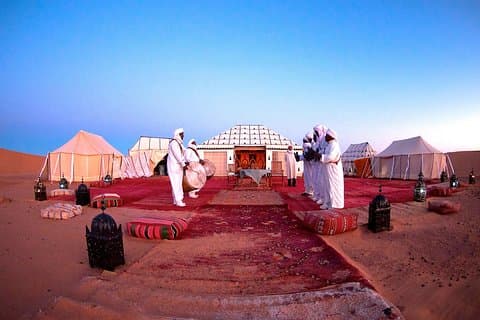 Alle eksklusive, 3-dagers gruppe Sahara-tur fra Marrakech til Merzouga