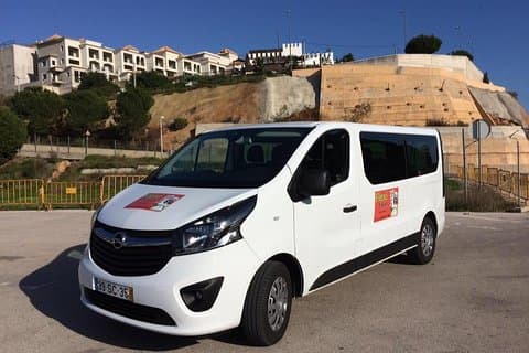 Faro flygplatstransfer till Albufeira 8 personer ENKEL RÄTT