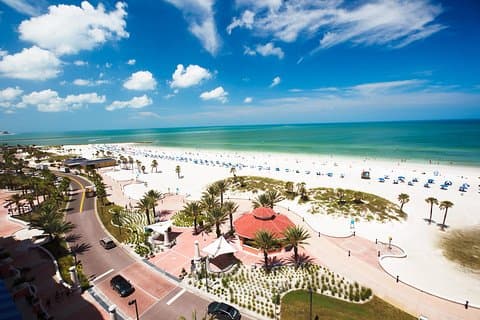 Clearwater Beach Dagstur fra Orlando med opgraderingsmuligheder