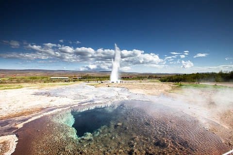 Den gyldne cirkel og Kerid-krateret eftermiddagstur fra Reykjavik