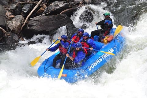 Advanced Whitewater Rafting in Clear Creek Canyon near Denver
