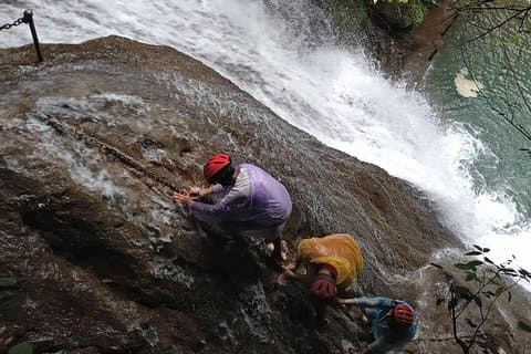 Hele dag Guilin Gudong-waterval en Crown Cave privérondleiding