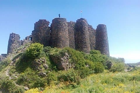 Amberd (Saghmosavank,Armenian alphbet monument)