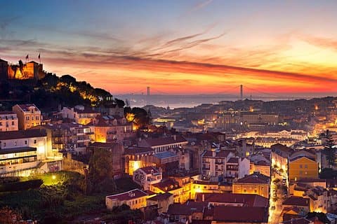 7-dages privat tur i Portugal starter i Lissabon