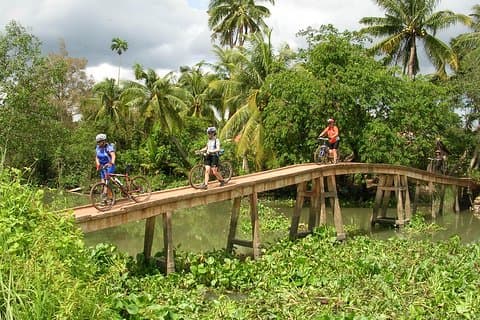 Beste mekong delta sykkel tur