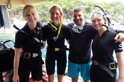 2 giorni di immersioni subacquee a Koh Tao con 4 immersioni e sistemazione