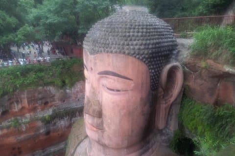 Privat dagstur: Chengdu til Leshan og Luocheng med tog