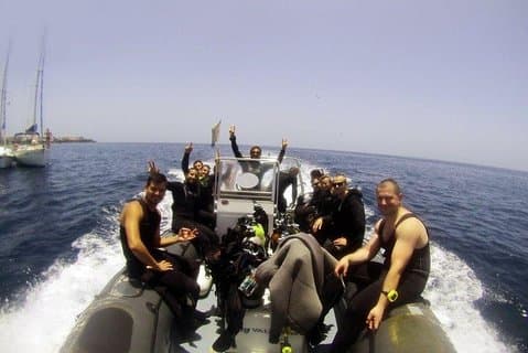 PADI dykkingskurs på Tenerife: Alle spesialiteter til Divemaster