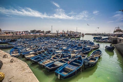 Pernottamento a Marrakech via Essaouira