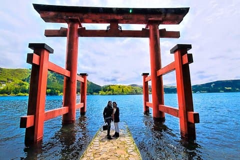 Excursão diurna ao Monte Fuji e Hakone saindo de Tóquio de carro com guia local JP