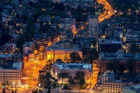 Tour della città vecchia di Sarajevo