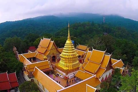 ドイ・ステープ寺院＆モンヒル部族文化ツアー