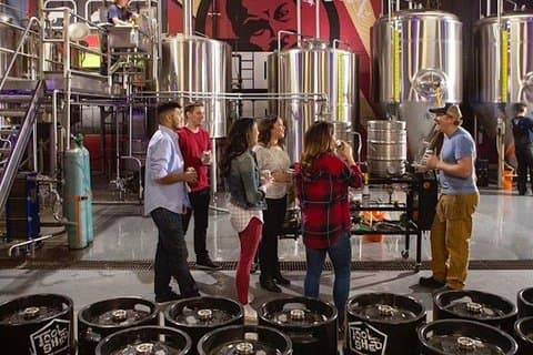 Las Vegas Brewery Tour med partybuss med 3 flygningar med hantverksöl