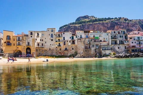 Private Self-Guided Tour of Cefalu and Santo Stefano di Camastra from Palermo