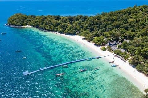 Escapade à Coral Island : Excursion d'une journée à Pattaya avec plages panoramiques