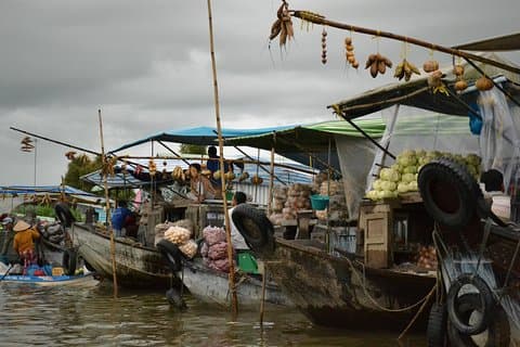 Mekong Delta Tours CanTho 2days - Crociera in barca su corsi d'acqua naturali
