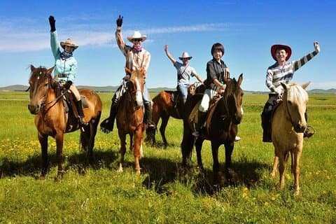 Privat Tour: Badaling Great Wall och Kangxi Grasslands on Horseback