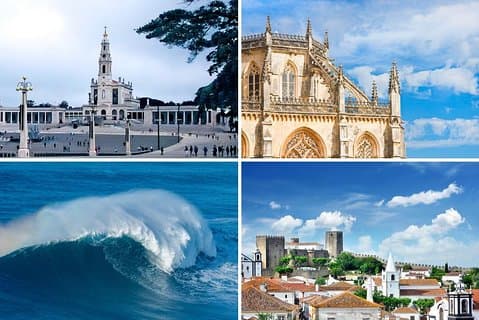 Sikker privat tur - Portugals bedste Fátima, Batalha, Nazaré & Óbidos