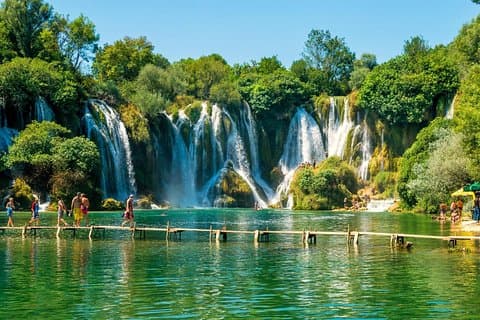 Mostar och Kravice Vattenfall Halvprivat tur från Dubrovnik