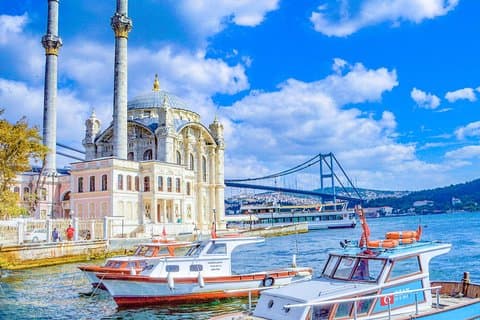 Dolmabahçe-paleis met Bosporus-cruise
