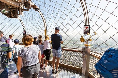 Eiffeltårnet Lille gruppe adgang til 2. etage med elevator