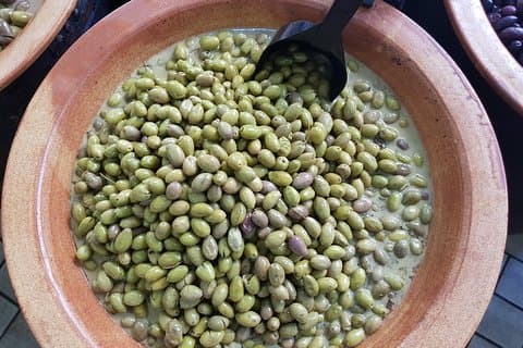 De rondleiding door het vegetarische eten