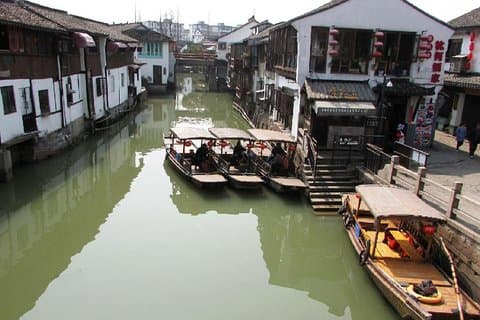 Halvdagstur til Zhujiajiao Water Village