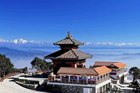 Chandragiri: Majestätische Aussicht auf den Hügel und die Seilbahn mit Mittagessen