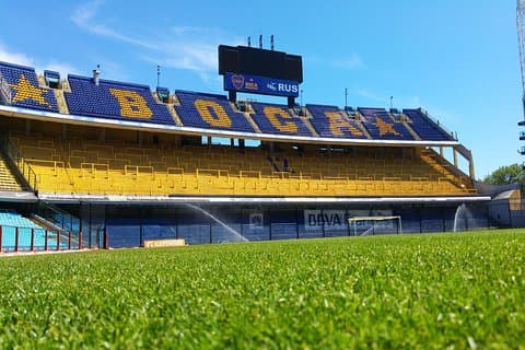 Bilhete de entrada para o estádio e o museu do Boca Juniors
