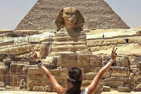 Full Day Pyramid of Giza , Sphinx, Saqqara, Memphis with Lunch