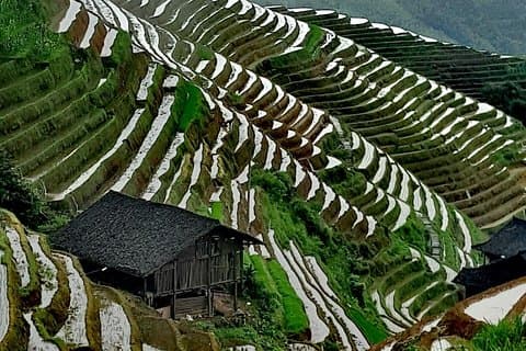 Privat Yangshuo Transfer från hotell till Longji terrasser Hotell