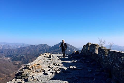 Private Hiking Tour from Xiangshuihu to Beijing Knot Great Wall from Beijing