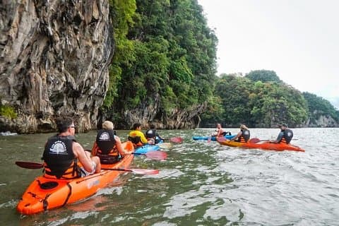Kayak presso Ao Thalane Krabi