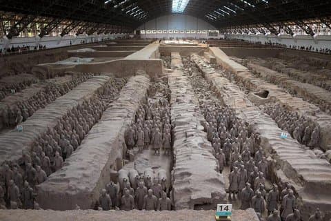 Private Xi'an-Tagesreise ab Shanghai inklusive Inlandsflug
