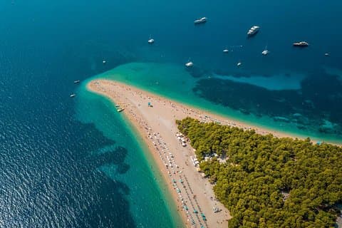 Viagem de barco particular de Bol e Hvar Island a partir de Split ou Trogir