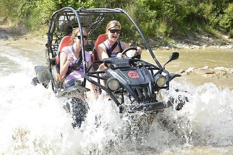 Tour en balsa y safari en buggy en el cañón de Koprulu