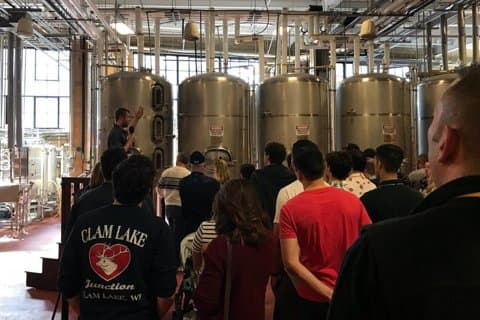 Signature Boston Guided Brewery Tour with snack