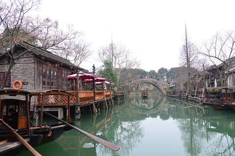 Trasferimento di andata e ritorno privato alla città acquatica di Wuzhen e Xitang da Shanghai