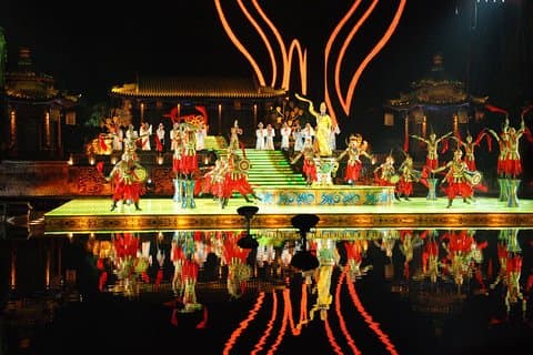 Tour del ejército de terracota con espectáculo vespertino de canción de arrepentimiento eterno