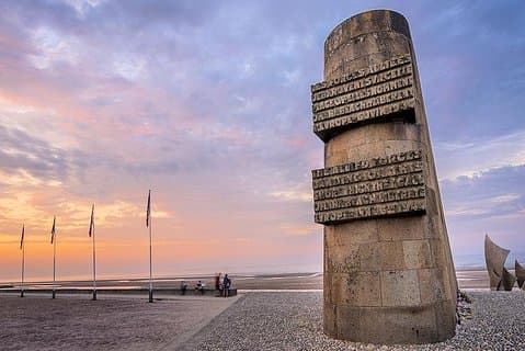 Normandy D-Day beaches Day trip with hotel pickup