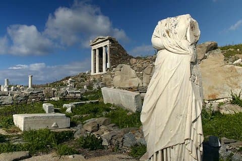 Halv dag Delos tur fra Mykonos