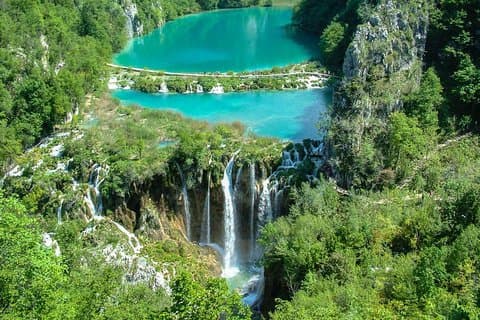 Plitvice-innsjøer - fra Dubrovnik-området (privat tur)