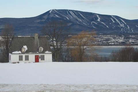 Winter tour of the island of Orléans