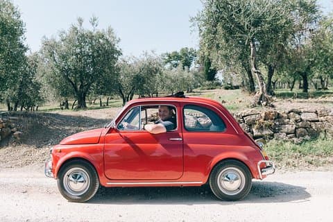 Private Vintage Fiat 500 Tour em Chianti de Florença
