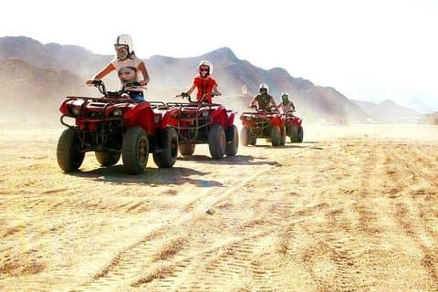 5 horas de safári de quadriciclo em Hurghada