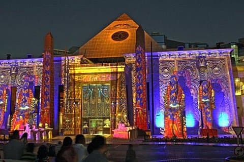 Philae Temple Sound und Lichtshow
