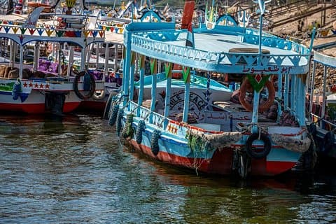 Aswan Botaniska Trädgården & Privat Felucca Tour