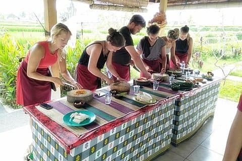 Bali Cooking Class og Ubud Sightseeing Tour