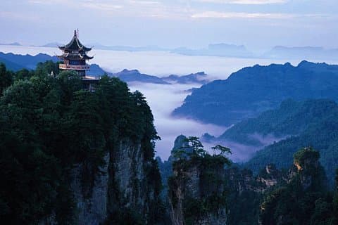 Tour privato di Zhangjiajie National Forest Park con pranzo